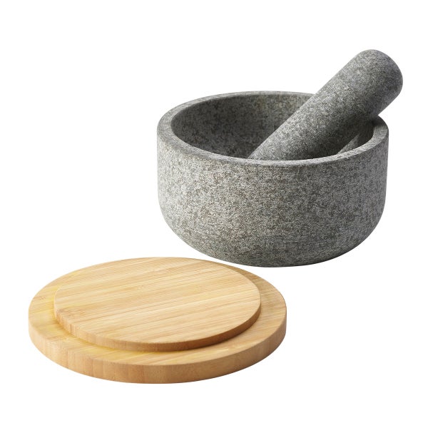 Joseph Joseph Dash Pestle & Mortar with Bamboo Lid