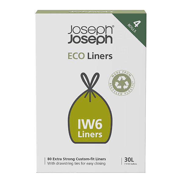 Joseph Joseph IW6 30L Recycled Bin Liners