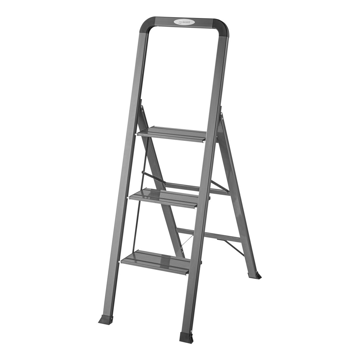 Ascent 3- Step Ladder Slate Grey