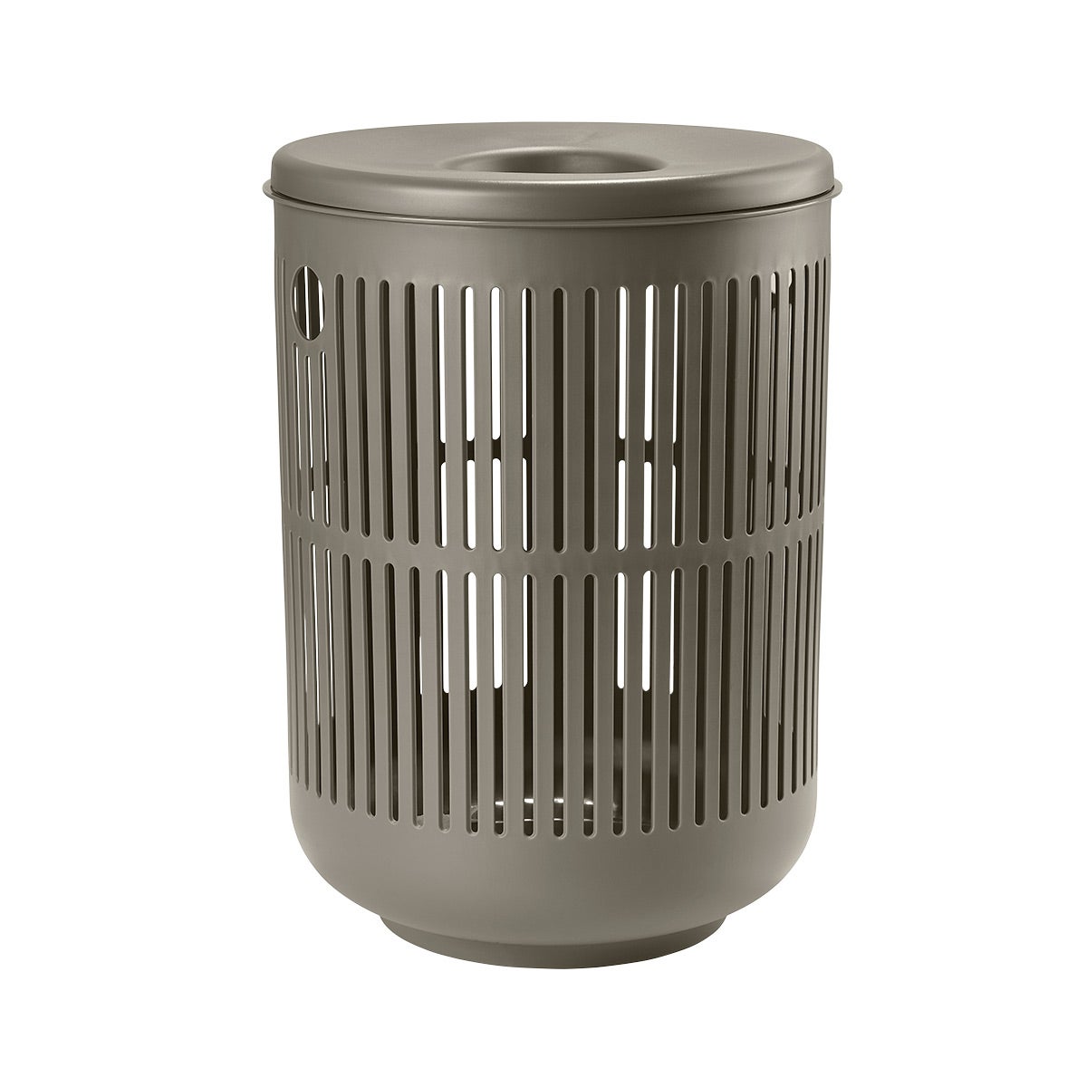 Zone Denmark UME Laundry Basket w/Lid Taupe