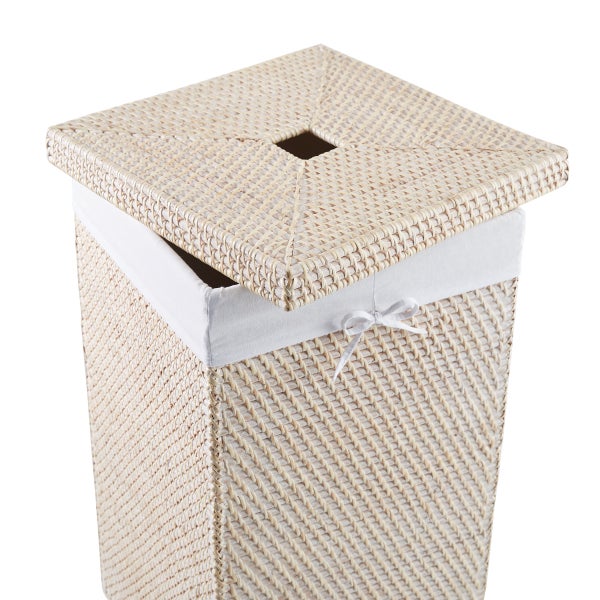 The Container Store Square Rattan Hamper Replacement Liner The