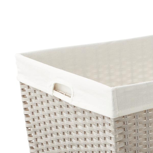 The Container Store Montauk Rectangular Laundry Basket Replacement Liner