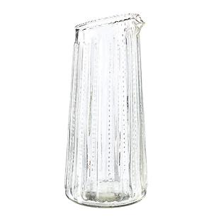 Be Home Ruffle Glass Lines Carafe