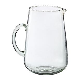 Be Home Ruffle Glass Pitcher