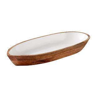 Be Home Madras Oval Dish