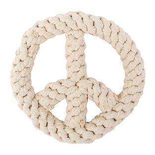 Harry Barker Peace on Earth Rope Dog Toy