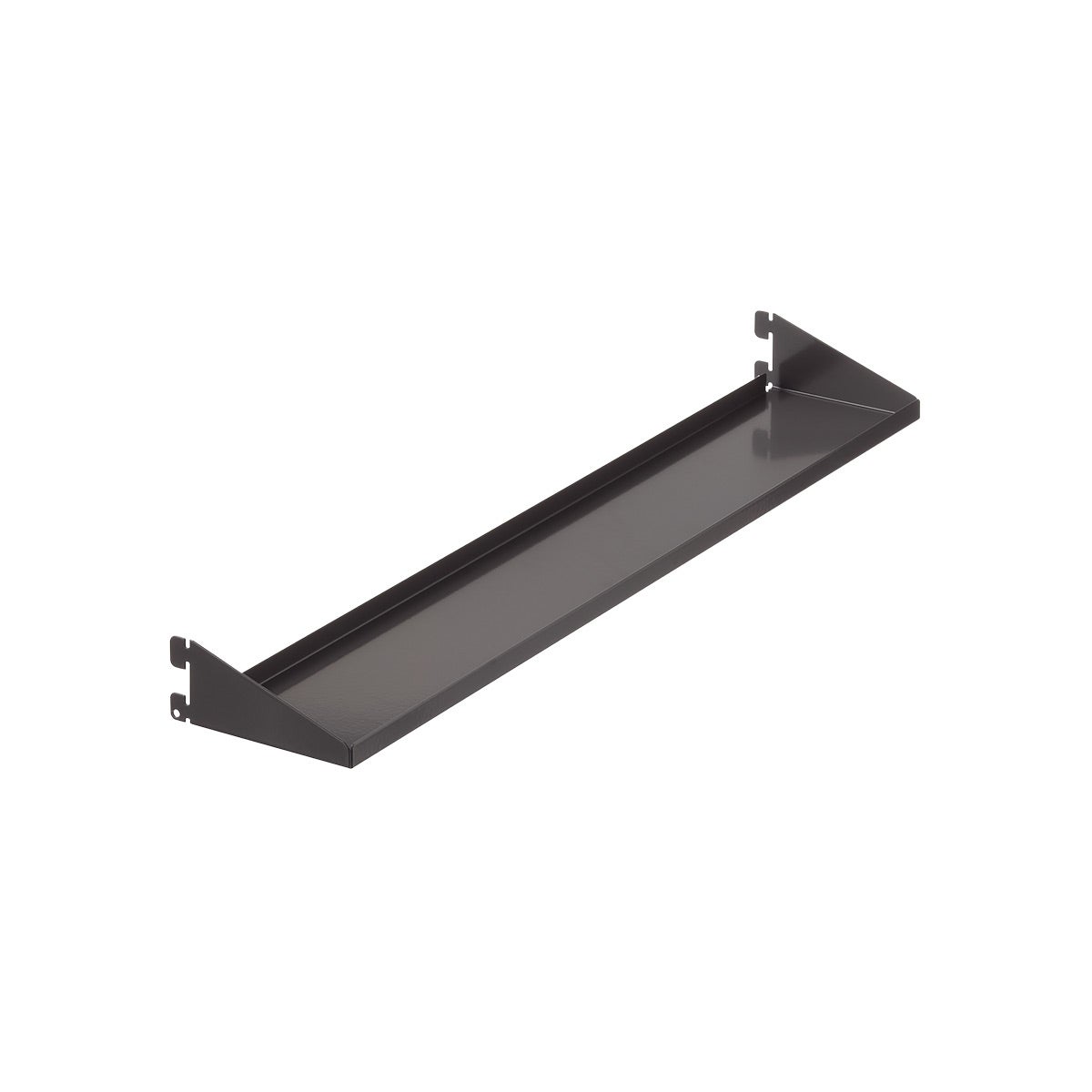 4" x 2' x 1-7/8" h Elfa Utility Shelf/Tray Graphite