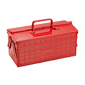 Steel Cantilever Lid Tool Box, Red – Brooklyn Haberdashery