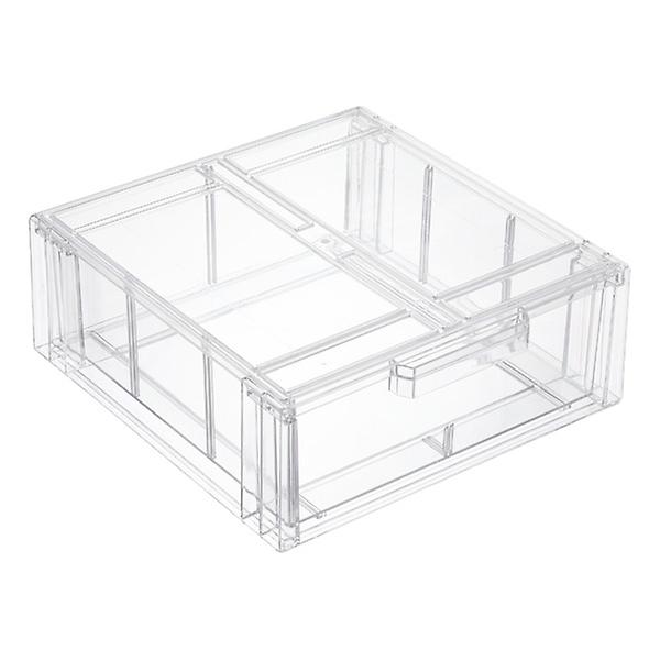 Clear Stackable Shirt & Accessory Drawer | The Container Store