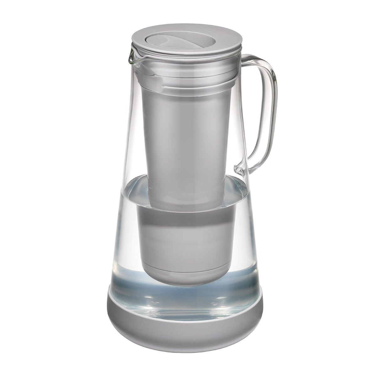 Lifestraw 7-Cup Home Glass Pitcher with Base Pebble