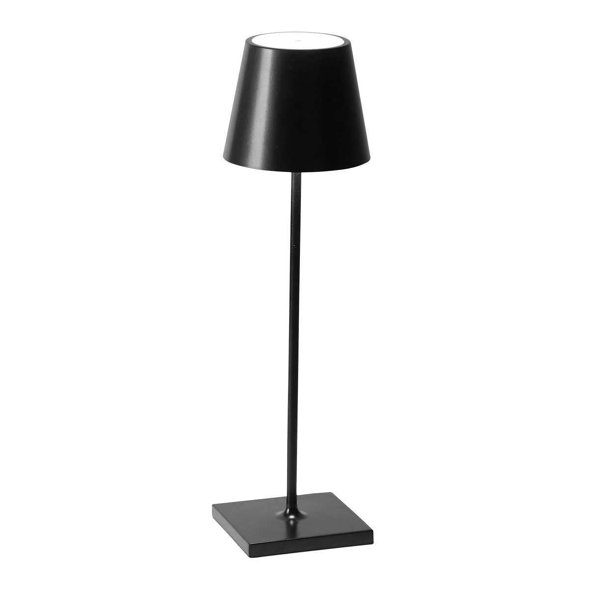 Zafferano Wireless Lamp Poldina Pro Black