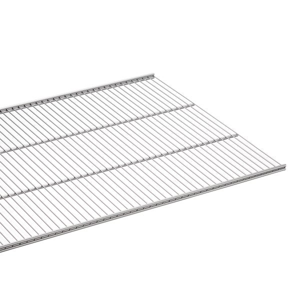 Elfa Platinum 4' Ventilated Wire Shelves The Container Store