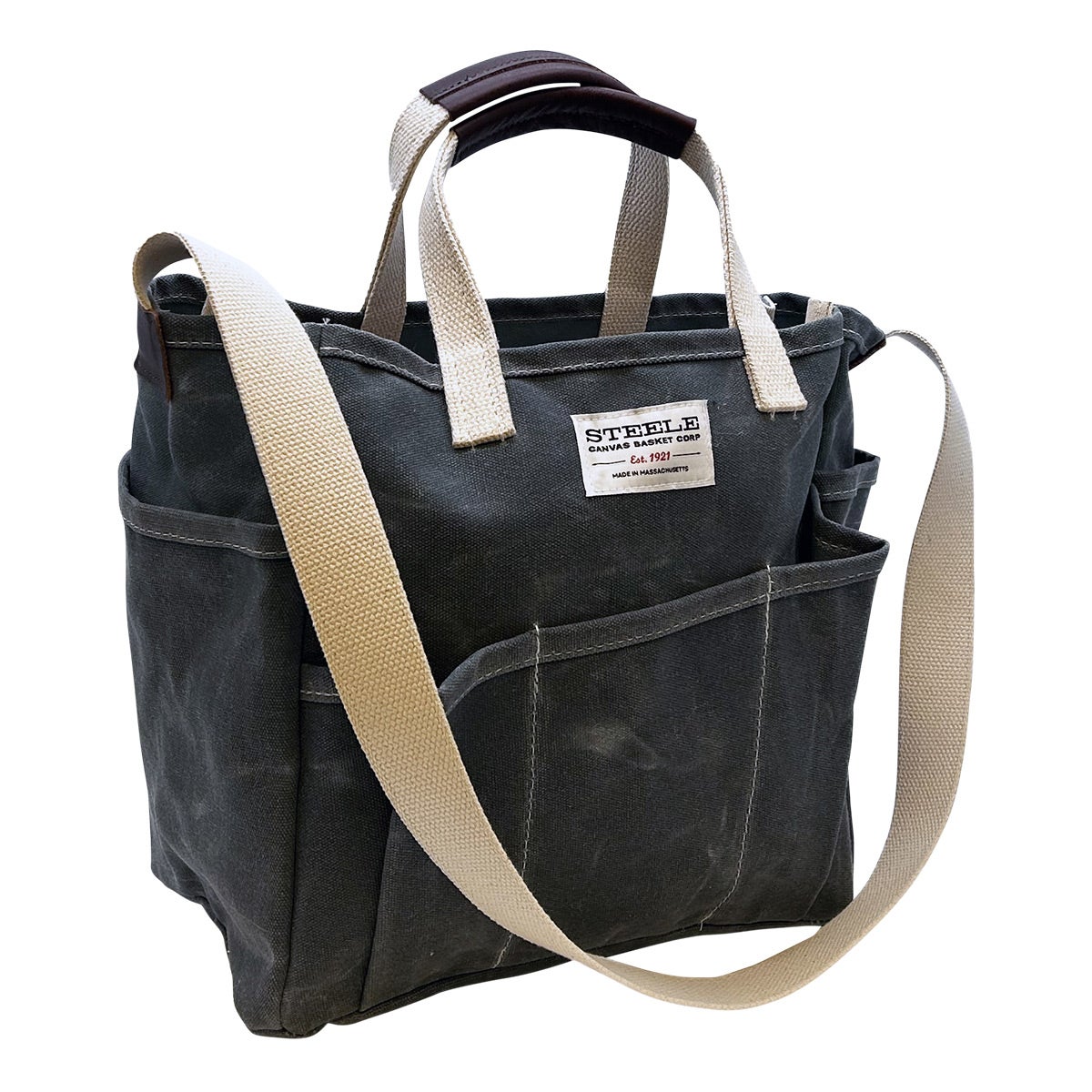 Steele Canvas Utility Tote Waxed Briquette