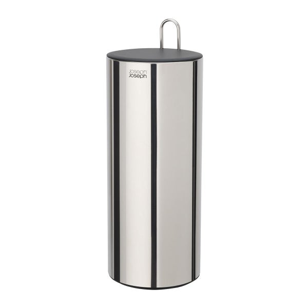 Joseph Joseph Easystore Luxe Stainless-Steel Concealed Toilet Paper Holder