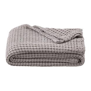 The Container Store Cotton Waffle Throw