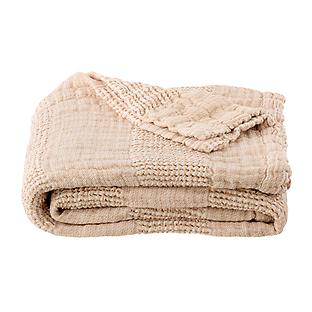 The Container Store Cotton/Linen Throw