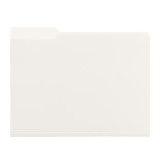 Light Blue Letter-Size Interior File Folders