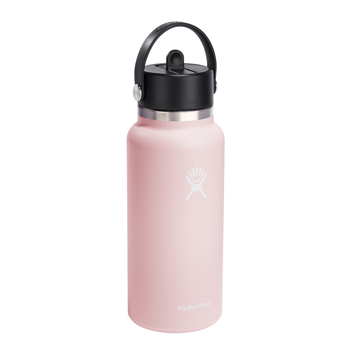 Hydro Flask 32 oz. Wide Mouth Flex Straw Cap Bottle Blush