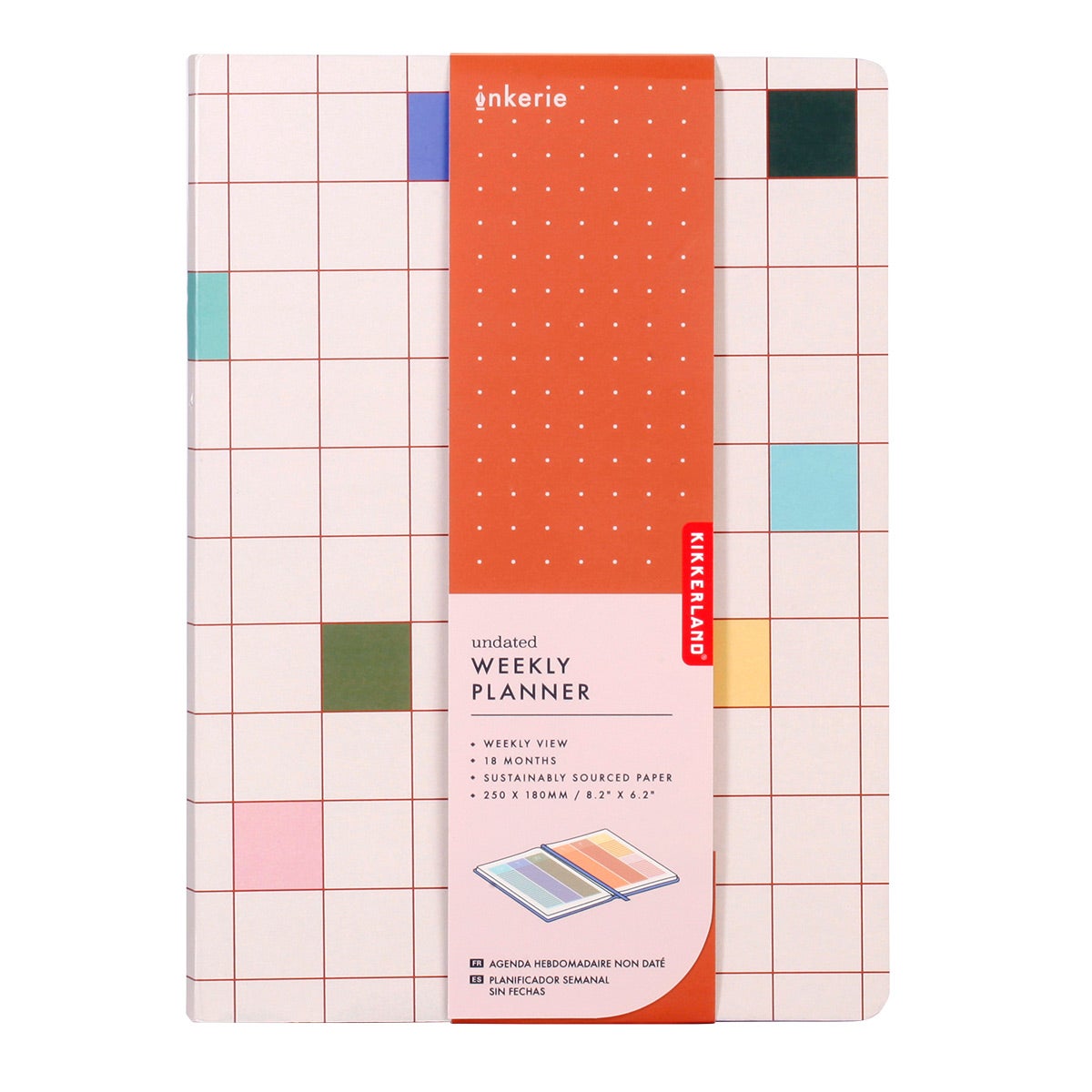 Kikkerland Inkerie Undated Planner