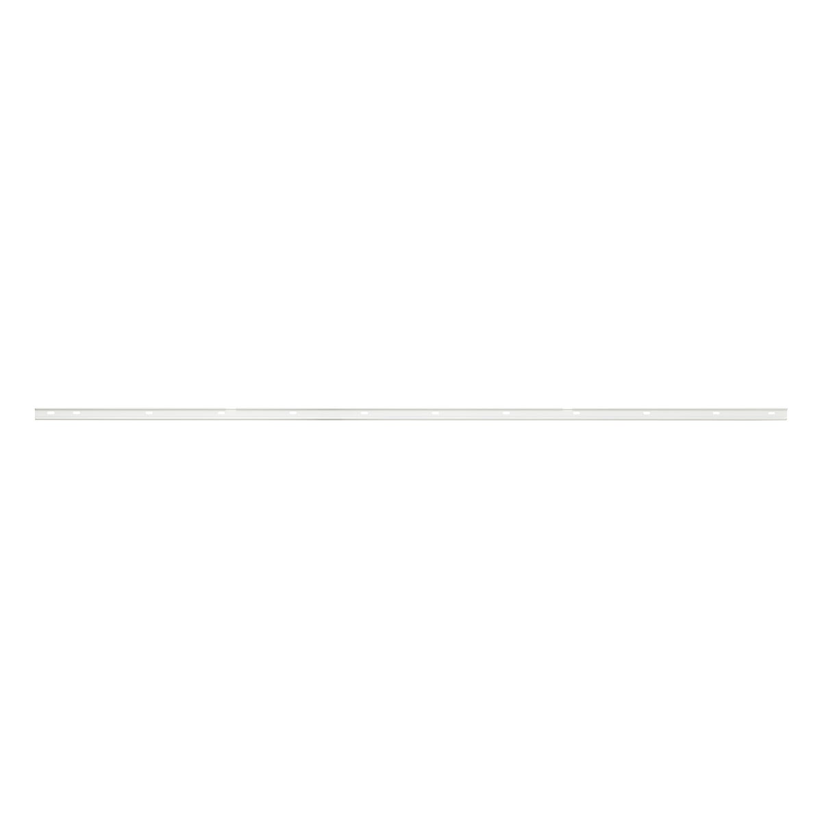 85" Décor+ by Elfa Top Track Matte White