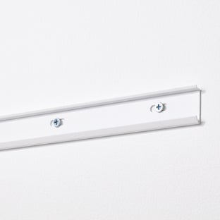 Decor Plus by Elfa Matte White Top Track