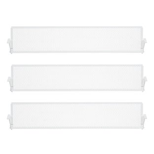 Decor Plus by Elfa Matte White Shoe Rack