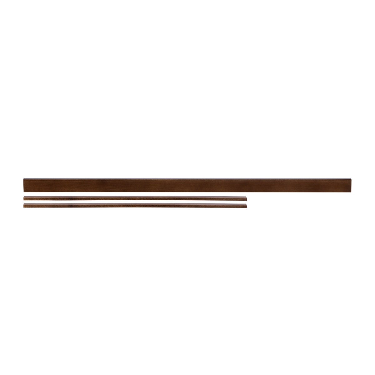 Décor+ by Elfa 2'x16" Gliding Frame Trim Stained Birch