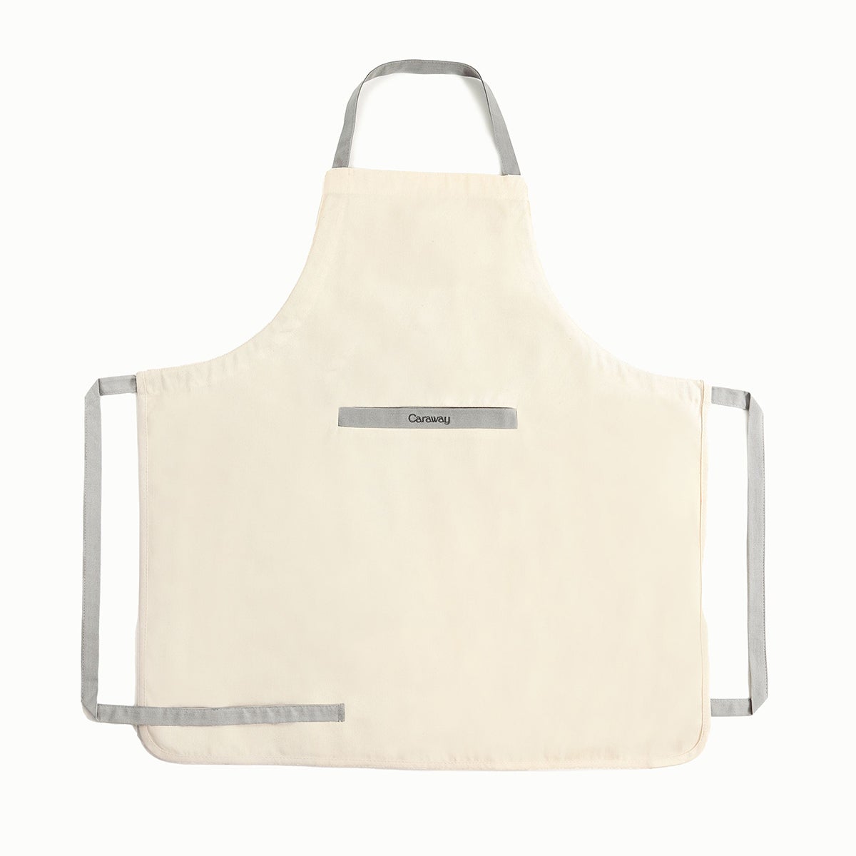 Caraway Home Linen Apron Cream