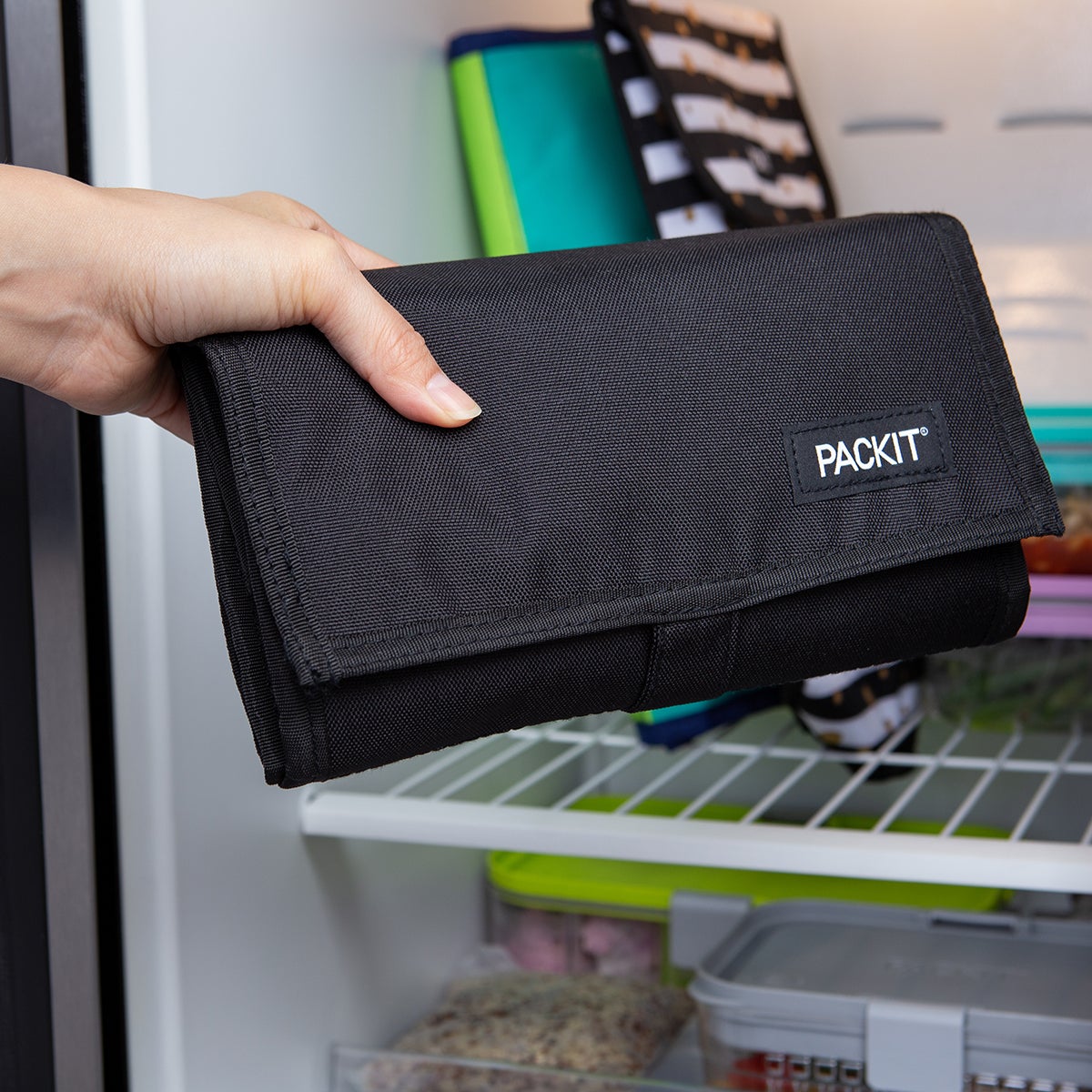 Black PackIt Lunch Bag