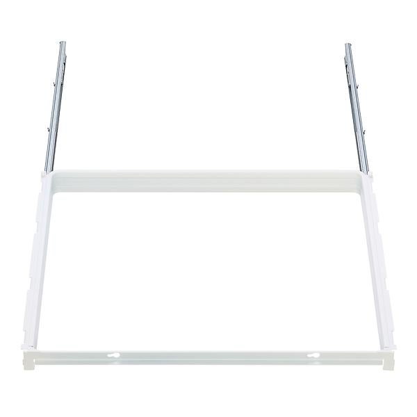 Decor Plus by Elfa Matte White Gliding Frame