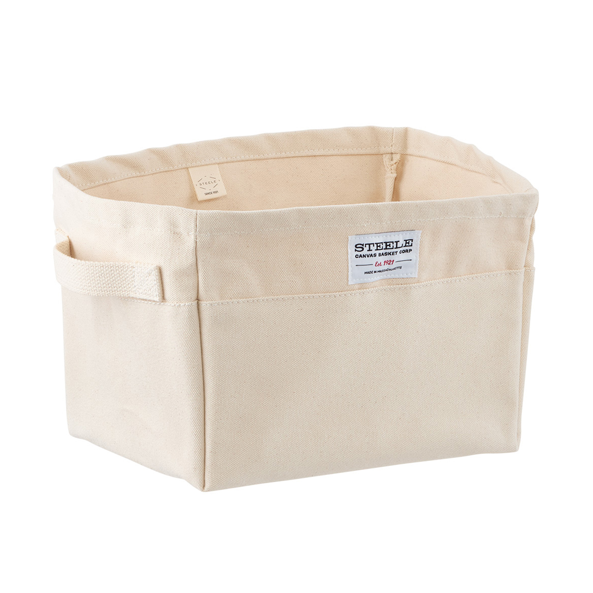 Steele Canvas Canvas Handled Storage Bin | The Container Store