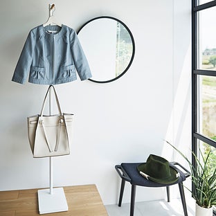 Yamazaki Tower Coat Rack | The Container Store