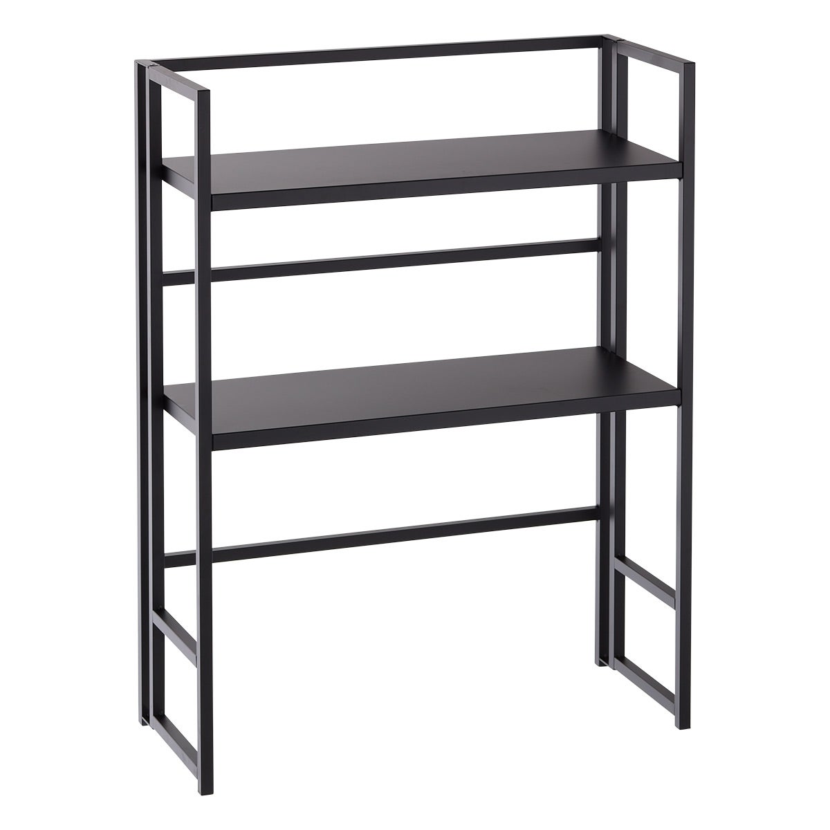 The Container Store Metal Folding Hutch Black