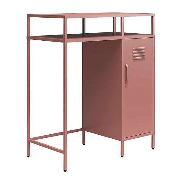 Novogratz Cache Metal Locker Style Mini Refrigerator Organizer