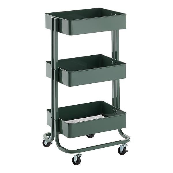 The Container Store 3-Tier Rolling Cart