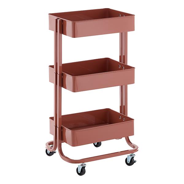 The Container Store 3-Tier Rolling Cart