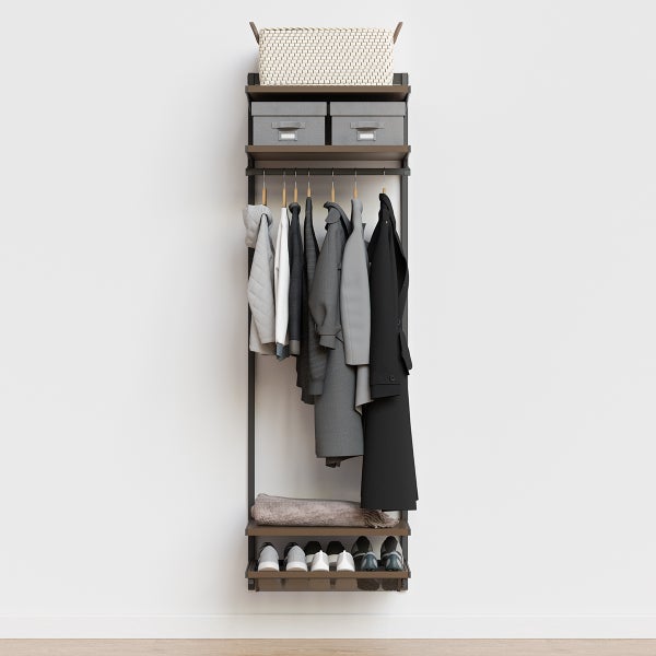 Decor Plus by Elfa 2' Entry Closet | The Container Store