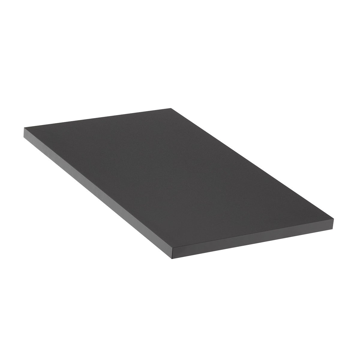 Elfa Classic 10" X-Narrow Cabinet-Depth Melamine Top Slate