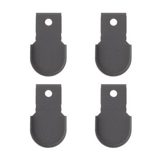 Decor Plus by Elfa Matte Grey Light Mounting Clips