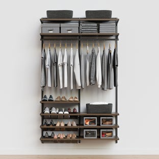Decor Plus by Elfa 4' Reach-In Short-Hang Closet