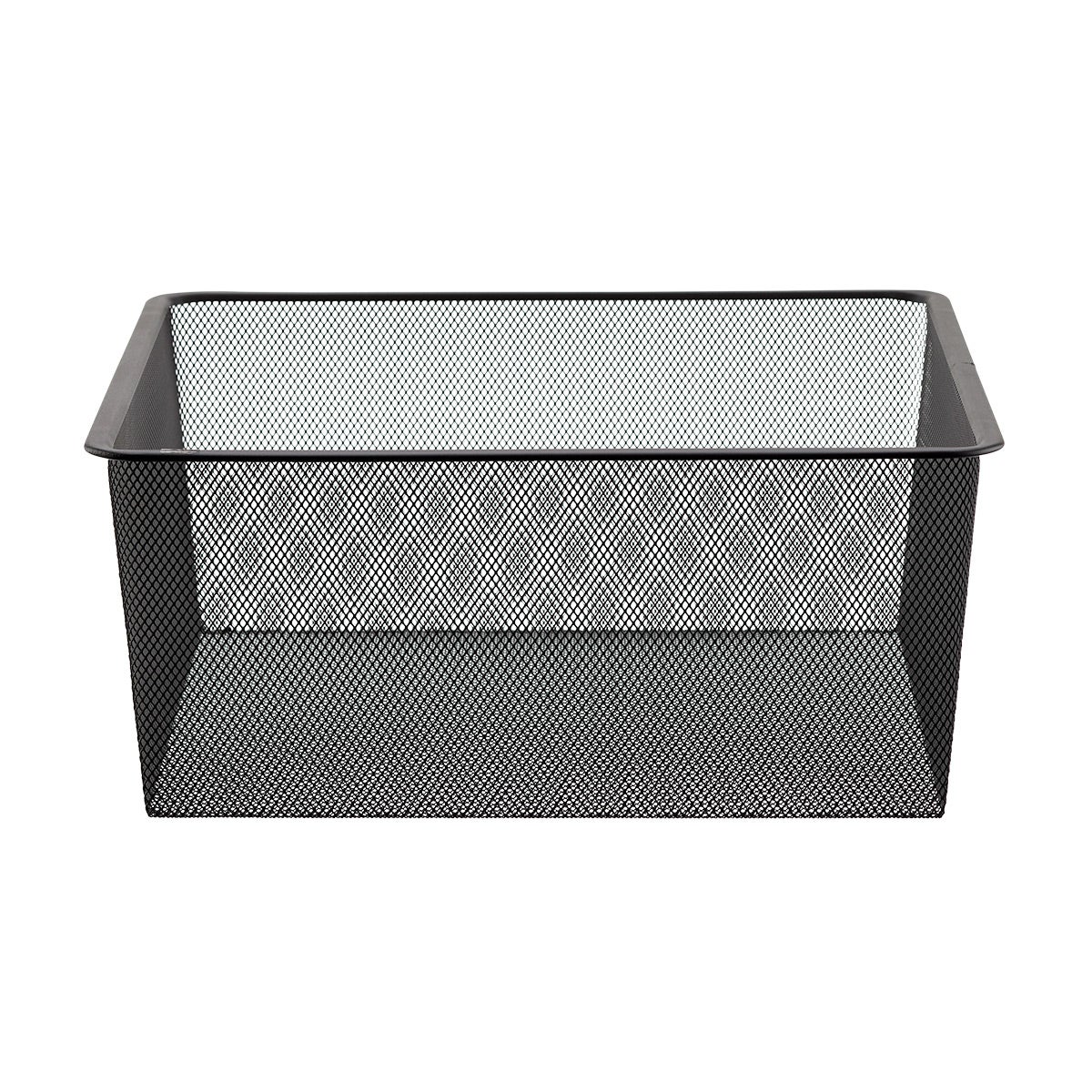 Decor Plus by Elfa Matte Grey Mesh Drawer The Container Store