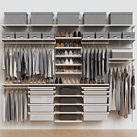 Decor Plus by Elfa 10' Tall Closet | The Container Store