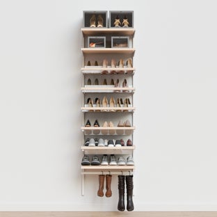 Decor Plus by Elfa 2' Shoe Closet