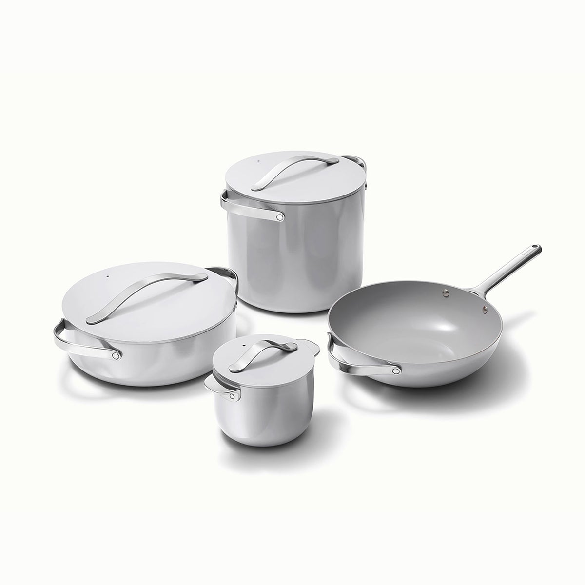 Caraway Home Cookware Set Plus Gray Gray Set of 8