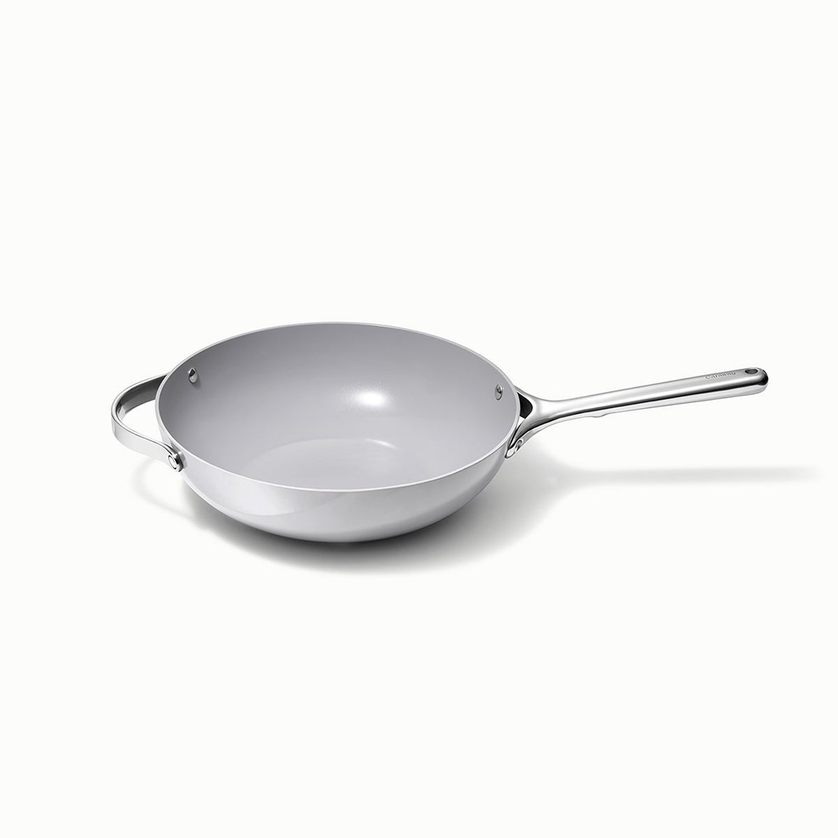Caraway Home Cookware Plus Stir Fry Pan Gray