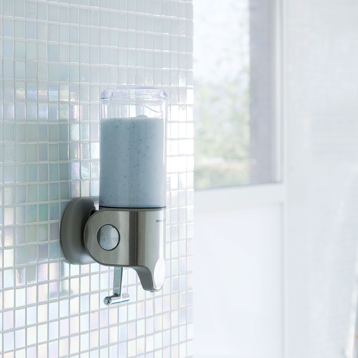 simplehuman Wall-Mounted Shampoo & Soap Dispensers