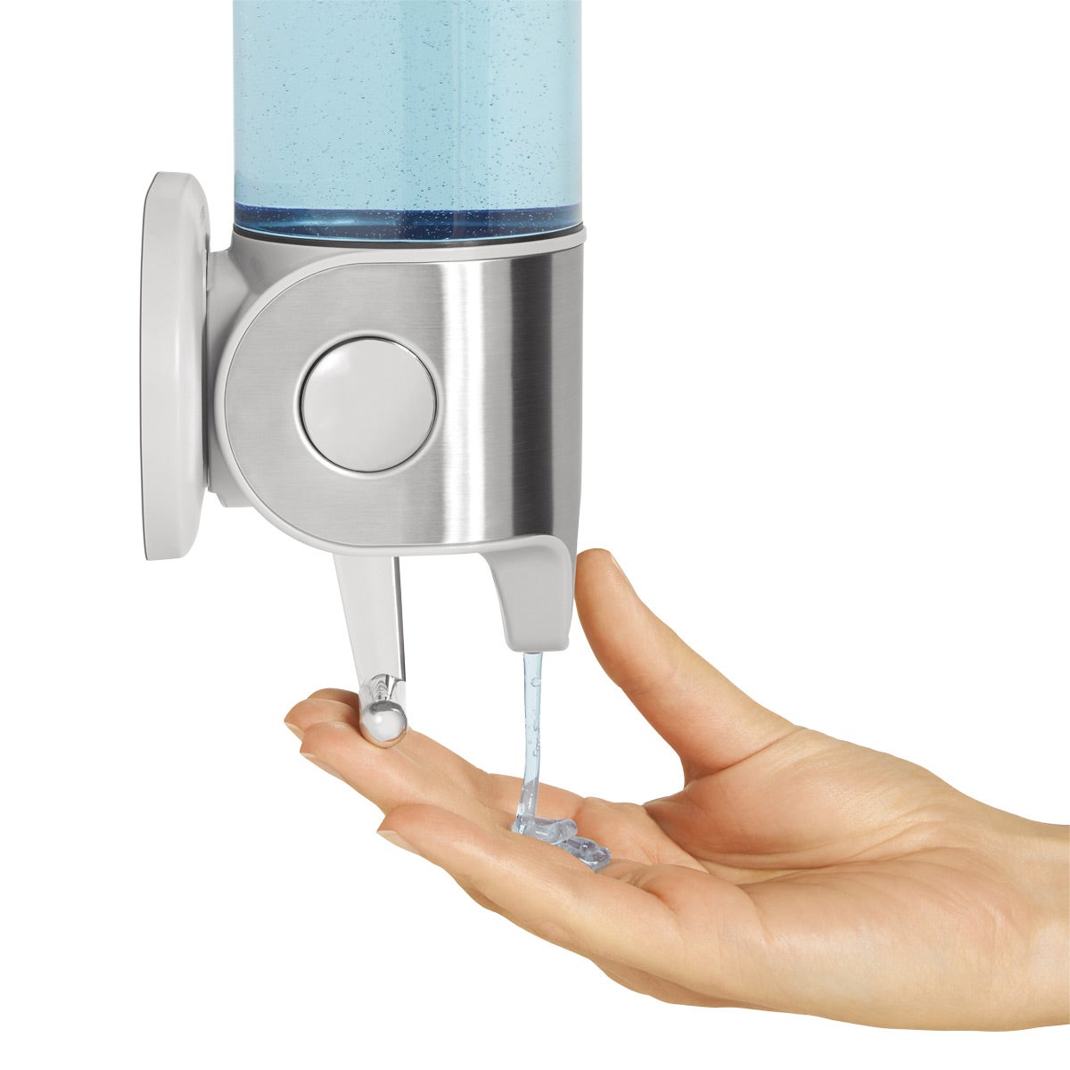 simplehuman Wall-Mounted Shampoo & Soap Dispensers