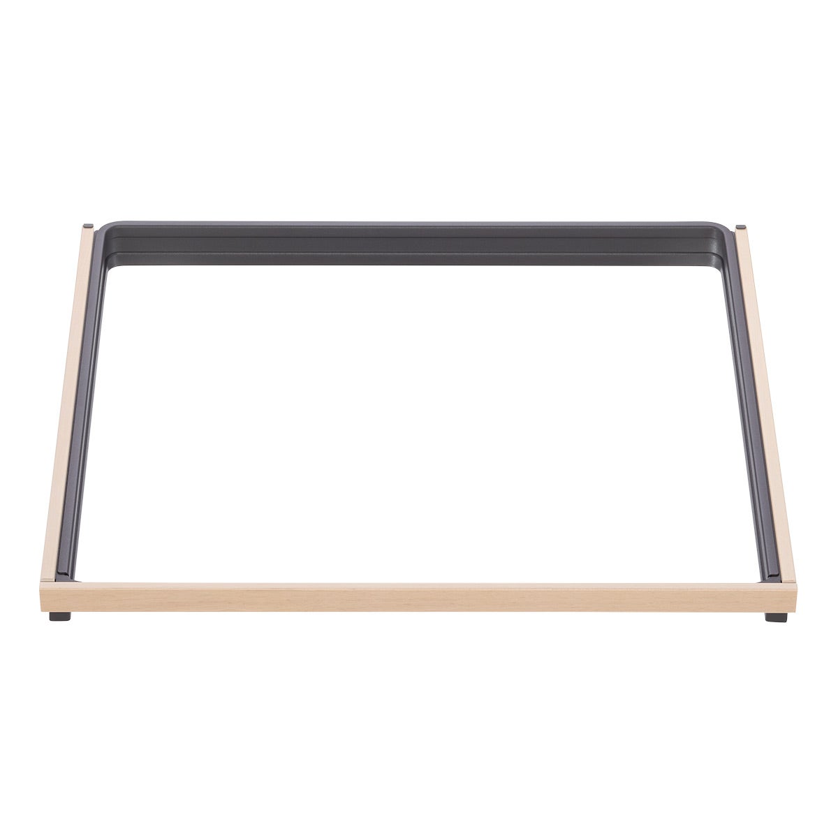 Décor+ by Elfa Gliding Drawer Frame & Trim Grey & Nat Birch