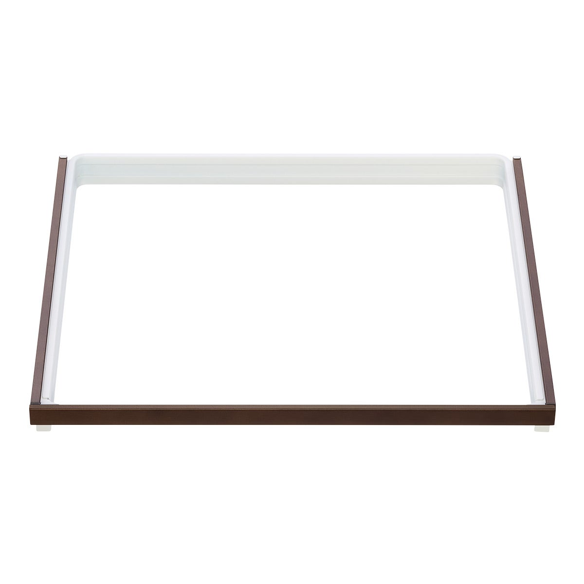 Decor Plus by Elfa Matte White Gliding Frame and Trim
