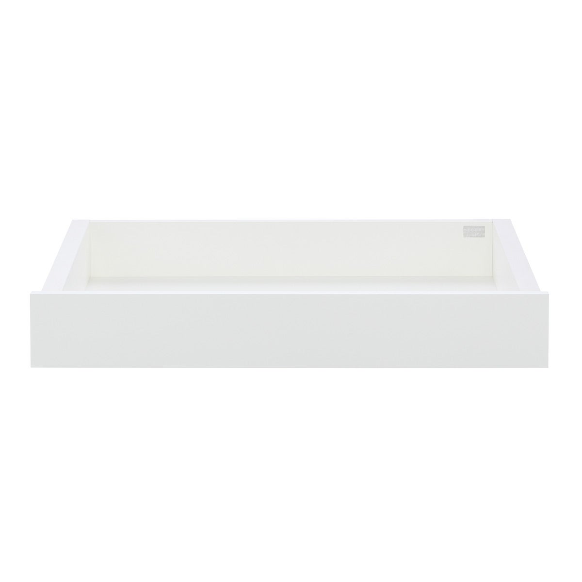 Décor+ by Elfa Shallow Solid Drawer White & Matte White